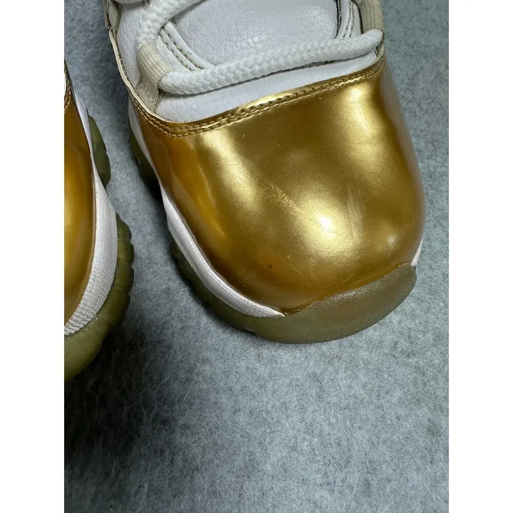 Jordan 11 Retro Low Closing Ceremony Metallic Gold 2016 Mens Size 11 528895-103⁠
